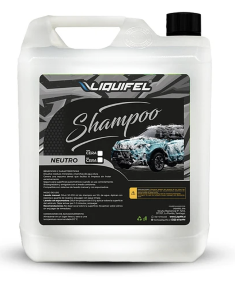Shampoo para autos Neutro 5 litros