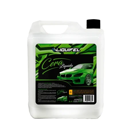 Cera Líquida para Autos 5 Litros Liquifel | Brillo y Protección Profesional para la Pintura
