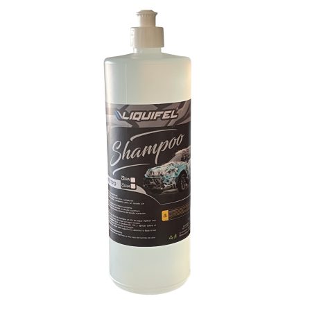 Shampoo para Autos Neutro Liquifel 1L | Limpieza Segura y Espuma Activa